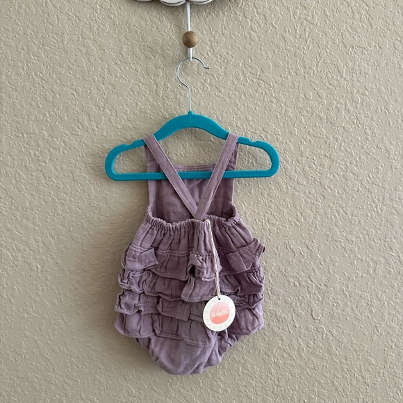 Tullabee Lavender Ruffle Sunsuit NWT 12-18M - Picture 4 of 4